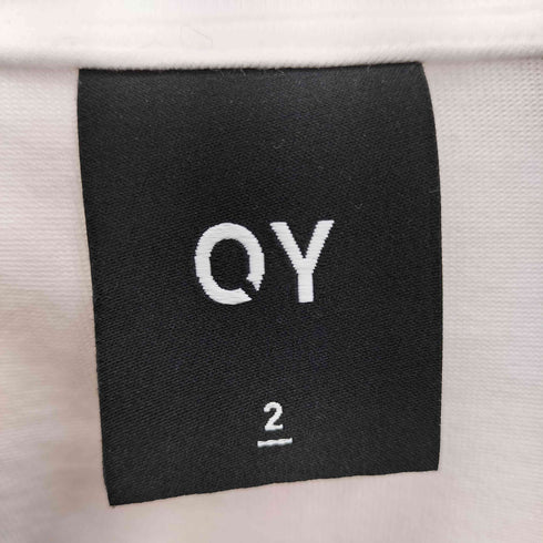 オーワイ OY ROUND NECK ZIPPER LOGO Tシャツ メンズ 2