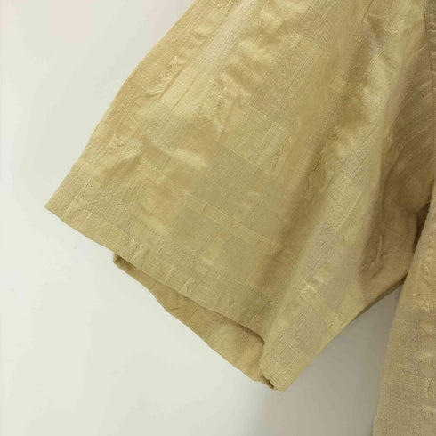 アイムイッセイミヤケ im ISSEY MIYAKE チェック柄 バンドカラーシャツ archive メンズ JPN:M