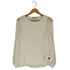 ザラ ZARA シアー プリーツ ブラウス レディース import:XS