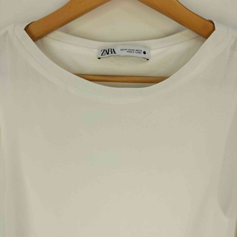 ザラ ZARA シアー プリーツ ブラウス レディース import:XS