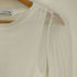 ザラ ZARA シアー プリーツ ブラウス レディース import:XS