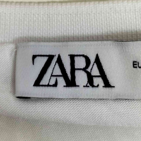 ザラ ZARA シアー プリーツ ブラウス レディース import:XS