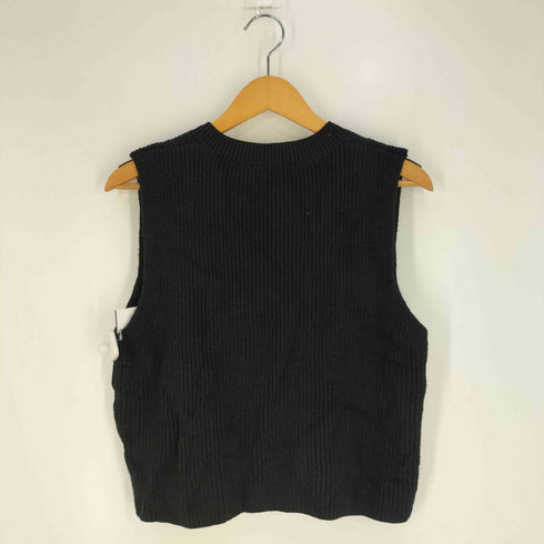 ザラ ZARA クロップド ニットベスト レディース import:M