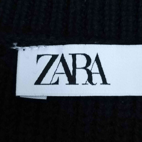 ザラ ZARA クロップド ニットベスト レディース import:M