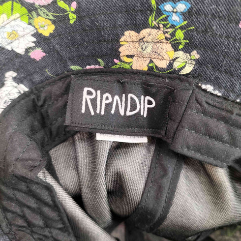 リップンディプ RIPNDIP フラワーデザインバケットハット レディース