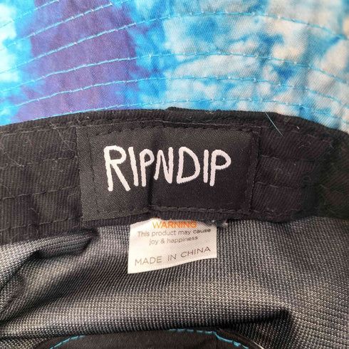 リップンディプ RIPNDIP タイダイ柄バケットハット レディース