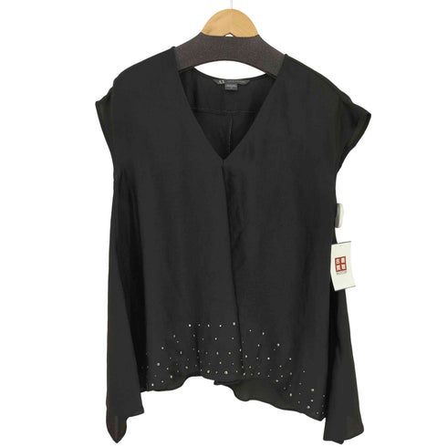 アルマーニエクスチェンジ ARMANI EXCHANGE ストーン Vネックブラウス レディース import:L