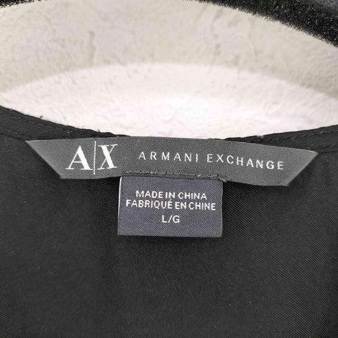 アルマーニエクスチェンジ ARMANI EXCHANGE ストーン Vネックブラウス レディース import:L
