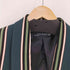 ザラ ZARA ストライプ テーラードジャケット レディース import:M