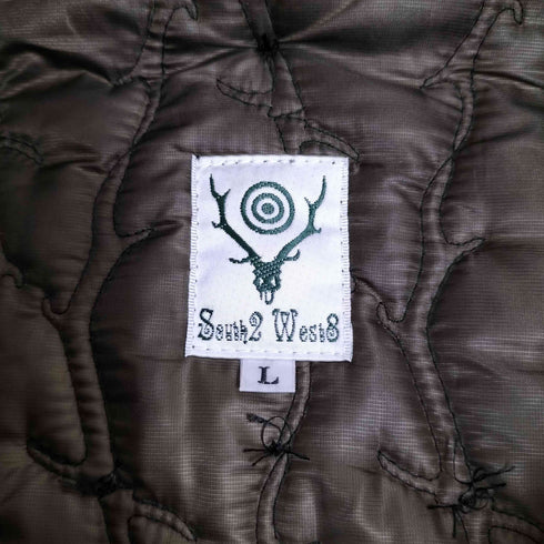 サウスツーウェストエイト SOUTH2 WEST8 Quilted Jacket - Deer Hom Qt. ディアホーン キルティングジャケット メンズ JPN:L