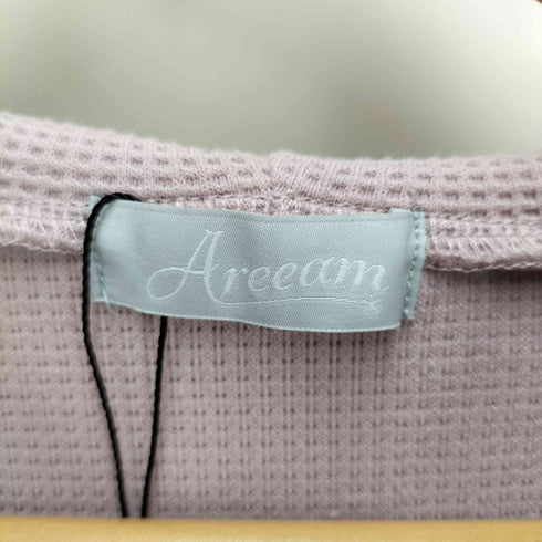 アリーム Areeam 24SS キャラクター コラボ ワッフルパーカー レディース FREE