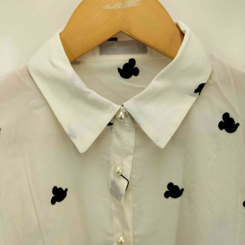 アリーム Areeam 24SS キャラクター コラボ ビッグシアーシャツ レディース FREE