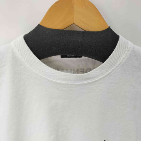 デンハム DENHAM ロゴ刺繍 L/Sカットソー メンズ