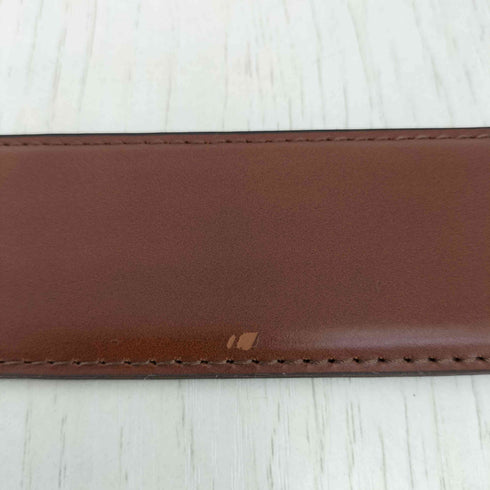 ニードルズ Needles Peace Buckle Belt Steer Lthr メンズ