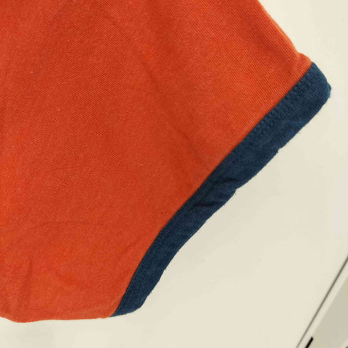 シグナル SIGNAL コットンフロントプリントリンガーTシャツ メンズ JPN:XL