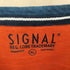 シグナル SIGNAL コットンフロントプリントリンガーTシャツ メンズ JPN:XL