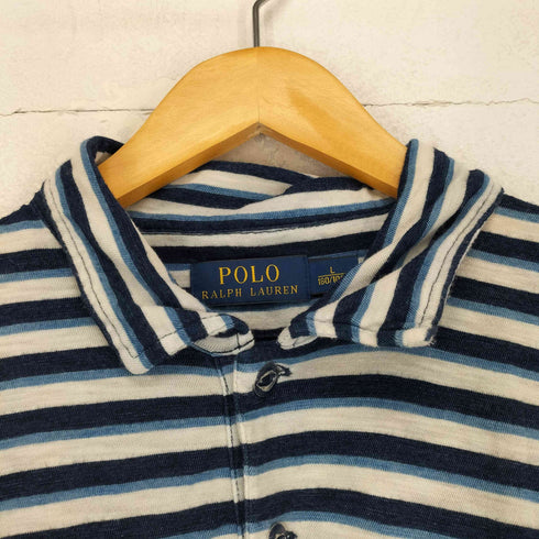 ポロラルフローレン POLO RALPH LAUREN 1ポケットボーダーポロシャツ メンズ JPN:L