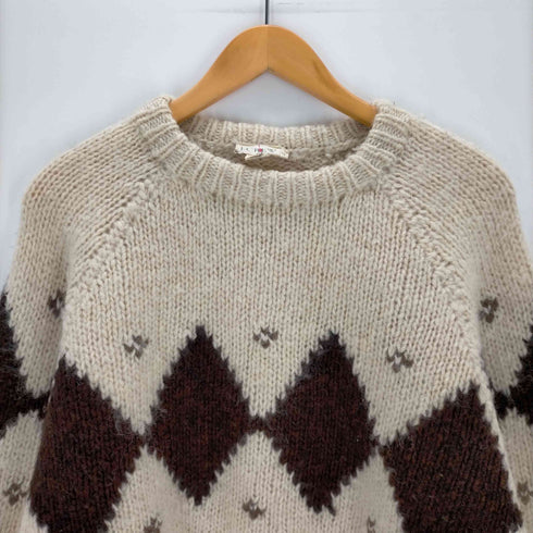 ジェイクルー J.CREW 巨人タグ アーガイルニット メンズ JPN:L