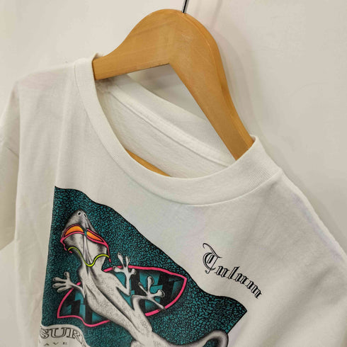 アニマルプリントクルーネックTシャツ メンズ