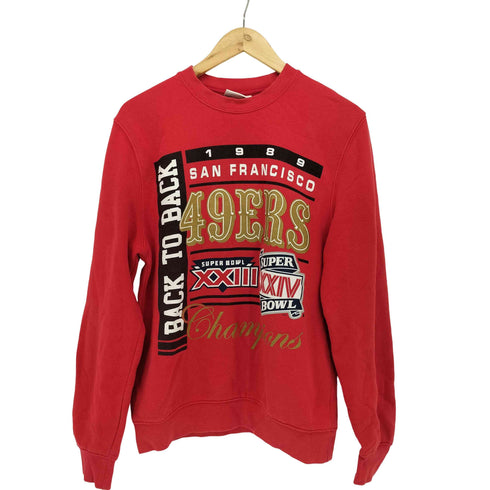 ミッチェルアンドネス mitchell&ness 49ERS クルーネックスウェット レディース import:S