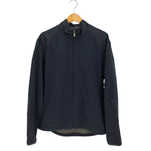 ゼニアスポーツ Zegna sport ナイロン切替 ジップアップ フリースジャケット メンズ import:XL
