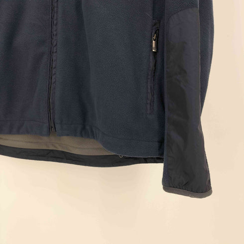 ゼニアスポーツ Zegna sport ナイロン切替 ジップアップ フリースジャケット メンズ import:XL