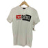ディーゼル DIESEL ロゴ ドッキング クルーネックTシャツ レディース import:M