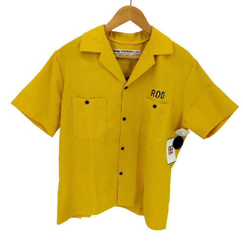 SMAKY SMAKY BOWLING SHIRT 60S 刺繍S/Sボウリングシャツ メンズ