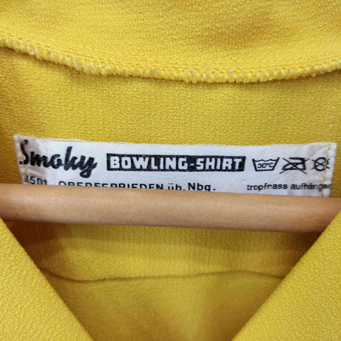 SMAKY SMAKY BOWLING SHIRT 60S 刺繍S/Sボウリングシャツ メンズ