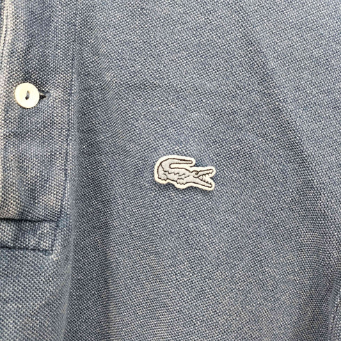ラコステ LACOSTE インディゴ ピケ ポロシャツ メンズ FR 3
