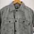 ステューシー Stussy OLD 紺タグ ナイトカモフラミリタリーシャツ メンズ import:S