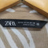 ザラ ZARA ゼブラ柄シルクシャツ レディース JPN:M