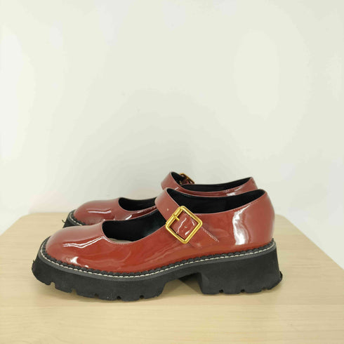 チャールズアンドキース CHARLES&KEITH メタリックバックル メリージェーンシューズ レディース 25cm