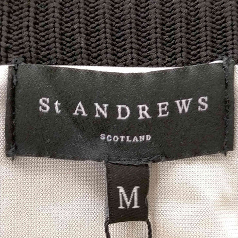 セントアンドリュース St. Andrews ボーダーノルディックジャガード クルーネックニットプルオーバー メンズ JPN:M