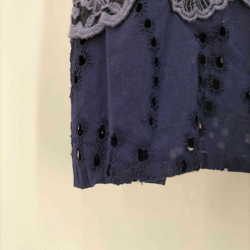 johnny was フラワー刺繍ワンピース レディース S