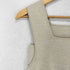 アニュアンス anuans 24ss スクエアネックコンパクトニットトップス レディース FREE