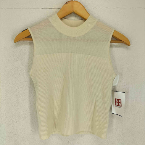 アニュアンス anuans 24ss シアーコンビネーションリブニットセットアップ レディース JPN:M