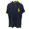 ポロバイラルフローレン Polo by RALPH LAUREN ビックポニー鹿の子ポロシャツ メンズ L