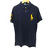 ポロバイラルフローレン Polo by RALPH LAUREN ビックポニー鹿の子ポロシャツ メンズ L