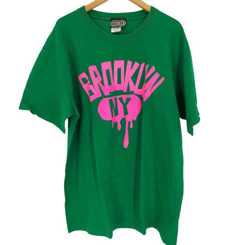 オクトパスアーミー OCTOPUS ARMY anvil ボディ ADVISORY BROOKLYN NY プリント Tシャツ メンズ import:XL