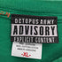 オクトパスアーミー OCTOPUS ARMY anvil ボディ ADVISORY BROOKLYN NY プリント Tシャツ メンズ import:XL