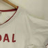 GOAL プリント レイヤード カットオフ Vネック Tシャツ メンズ import:L