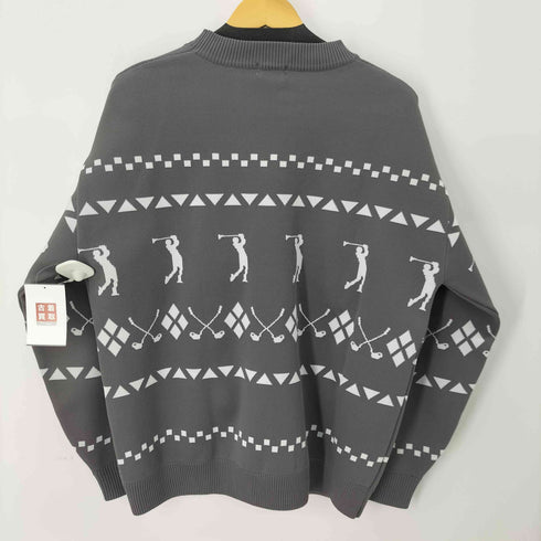 GORURUN レトロジャガード ニット メンズ JPN:M