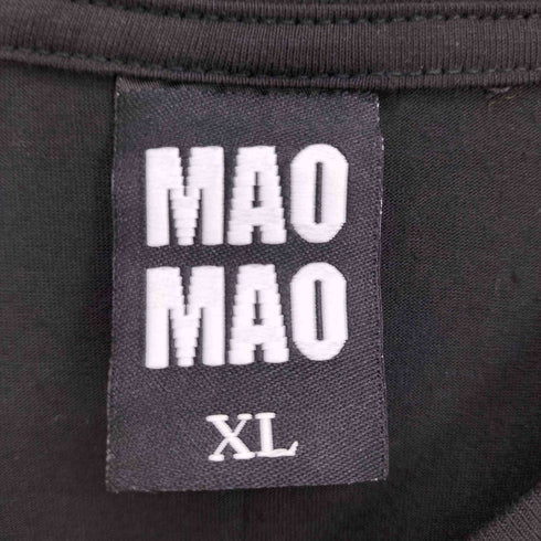 MAO MAO 大判 フォト プリント Tシャツ メンズ import:XL