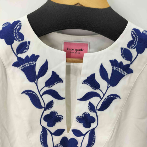 ケイトスペード Kate spade 花柄刺繍 コットンチュニック レディース import:XS