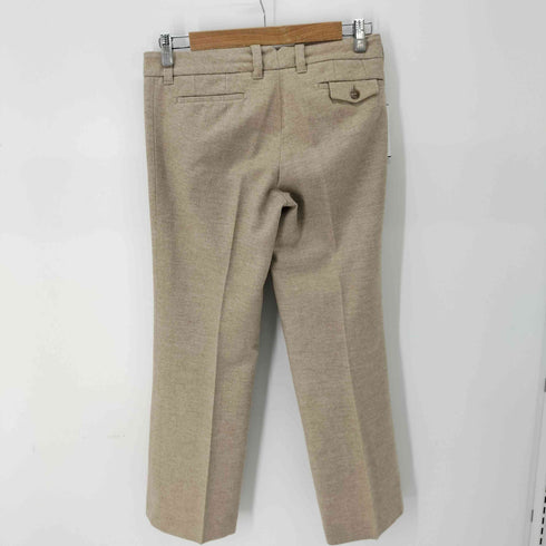 バーニーズニューヨーク BARNEYS NEWYORK カシミヤ混 ウールスラックス レディース EUR:40-42