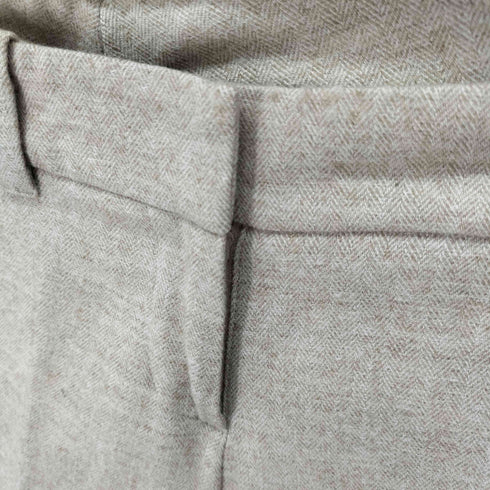 バーニーズニューヨーク BARNEYS NEWYORK カシミヤ混 ウールスラックス レディース EUR:40-42