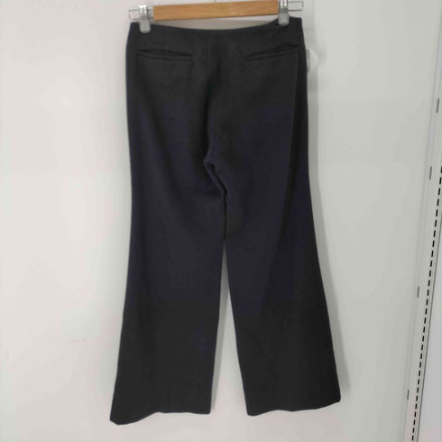 バーニーズニューヨーク BARNEYS NEWYORK カシミヤ混 ウールフレアパンツ レディース EUR:40-42
