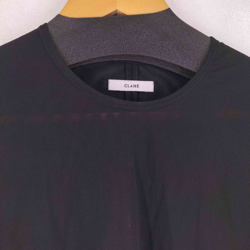 クラネ CLANE SHEER MESH HALF SLEEVE TOPS レディース JPN:2