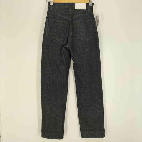 マウジー moussy 21SS PLAIN JEANS BLK STRAIGHT プレーン ジーンズ ブラック ストレート デニム パンツ レディース 24